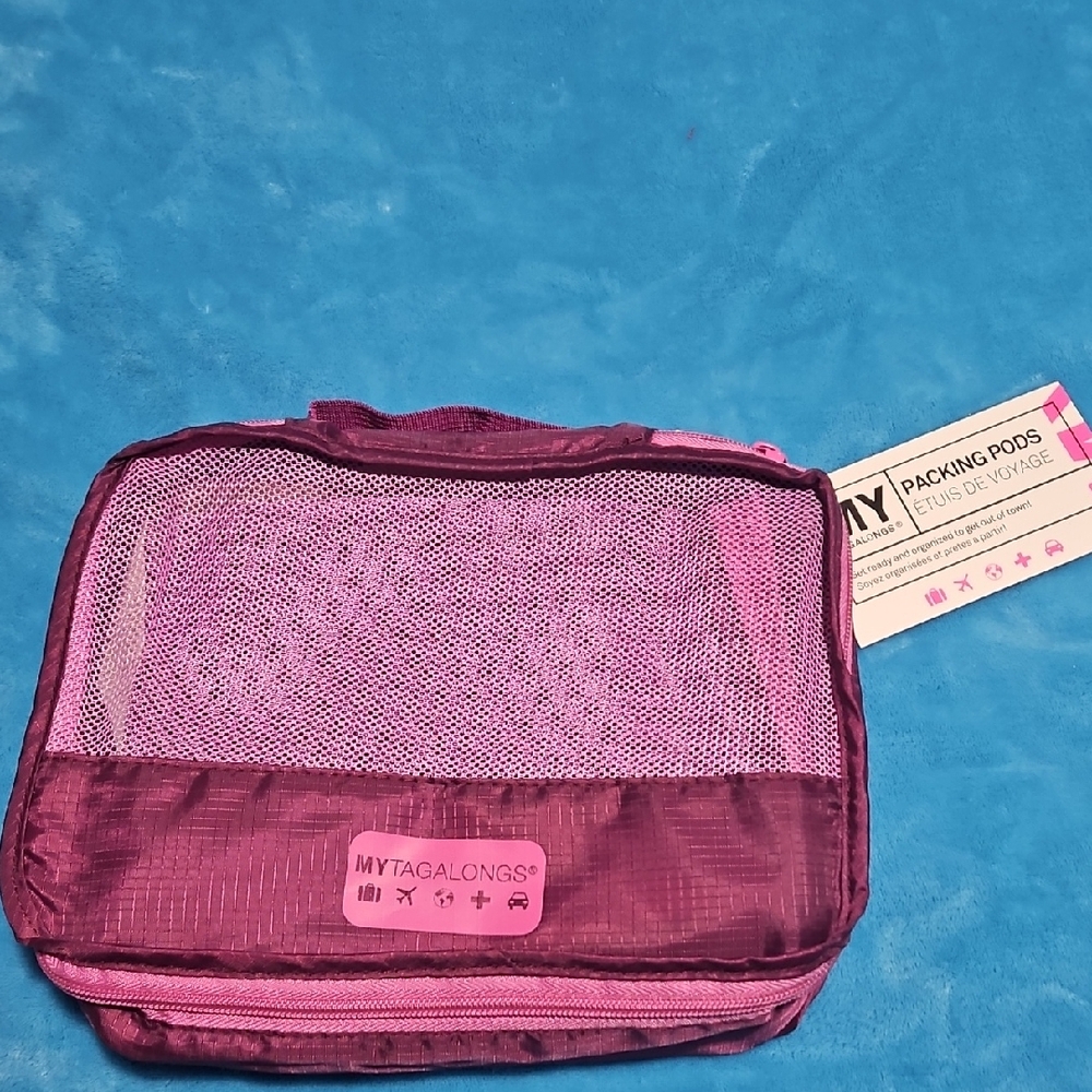 My Tagalongs Packing Pods 3 Zippered Cubes - NWT
